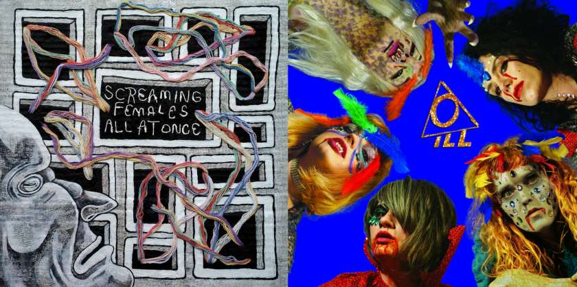Photo#08 The new Screamales and ILL album covers