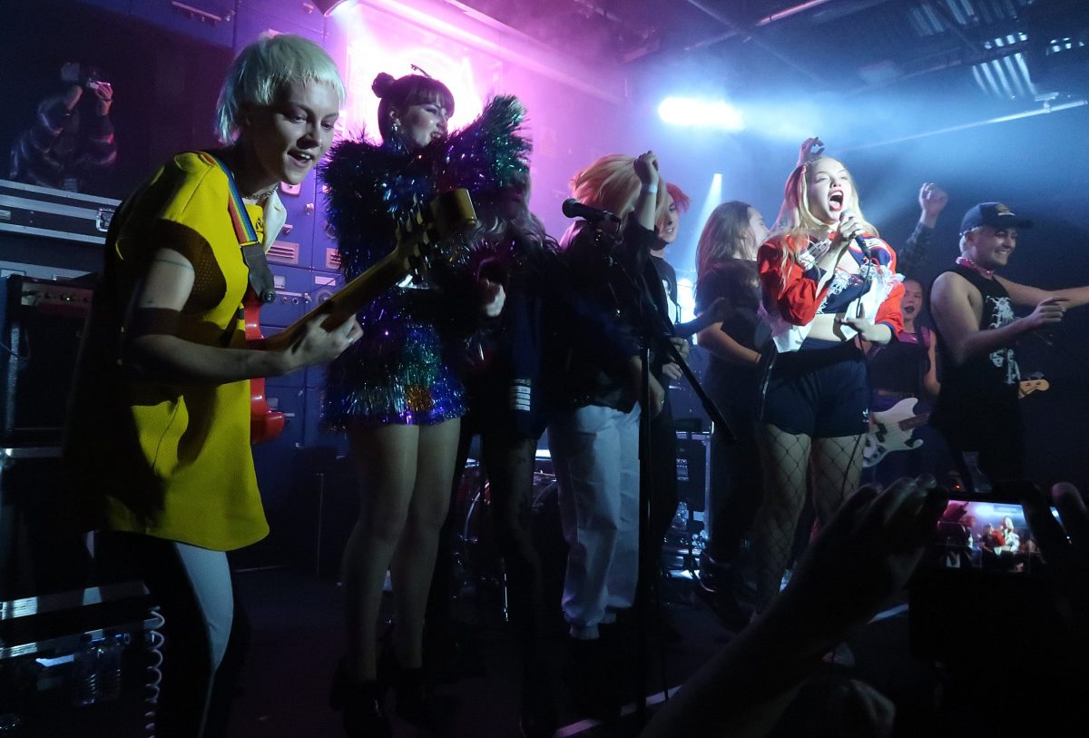 ‘Dream Wife’, with ‘Dollie Demi’ and ‘Queen Zee’ at the Gorilla, Manchester: 28-10-2018.
